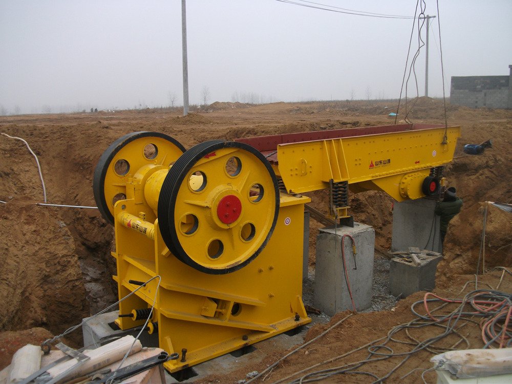 江西龙达选矿设备淘金机 小型 pe400*600 破碎系列